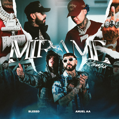 Blessd, Anuel AA, Ovy On The Drums – Mirame Remix