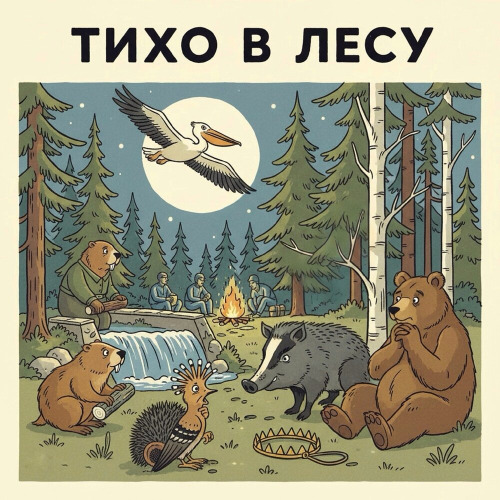 Тихо в лесу
