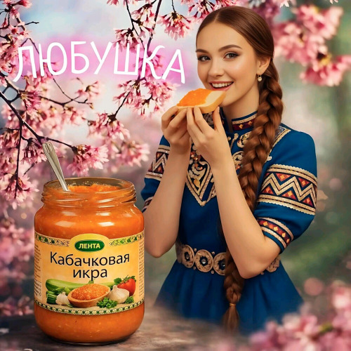ЛЮБУШКА – Кабачковая икра