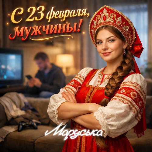 Маруська – C 23 Февраля мужчины