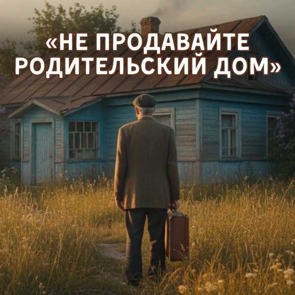 Не Продавайте Родительский Дом